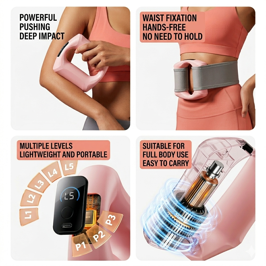 CUREBELLY™ Deep Tissue Massager
